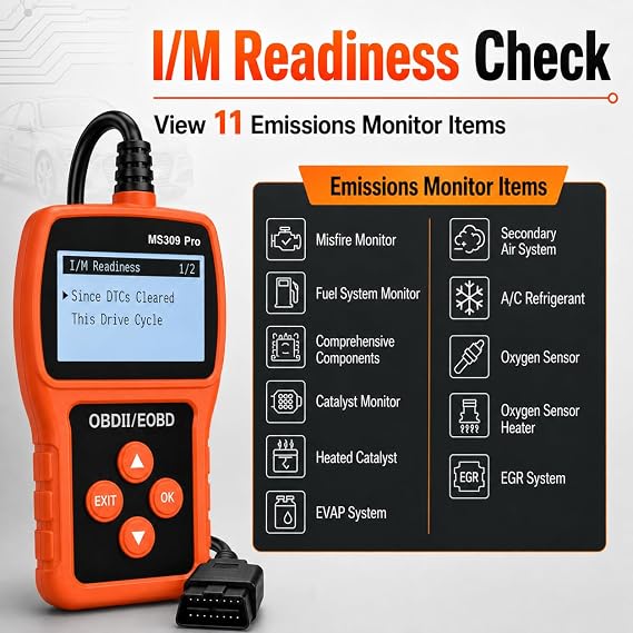 OBD2 Code Reader OBD Scanner Check Engine Light Car Diagnostic Tool