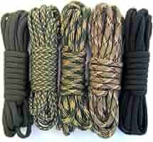Paracorde Type 3 550 - 30m Noir - Corde De Survie 7 Brins Résistance 250kg - Pour Outdoor Et Artisanat