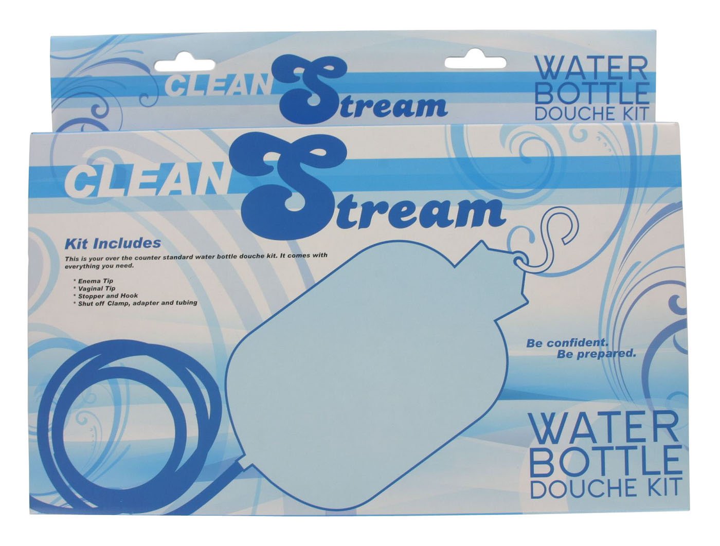 Water Bottle Douche Kit with Bonus Hybrid 16oz. Lube