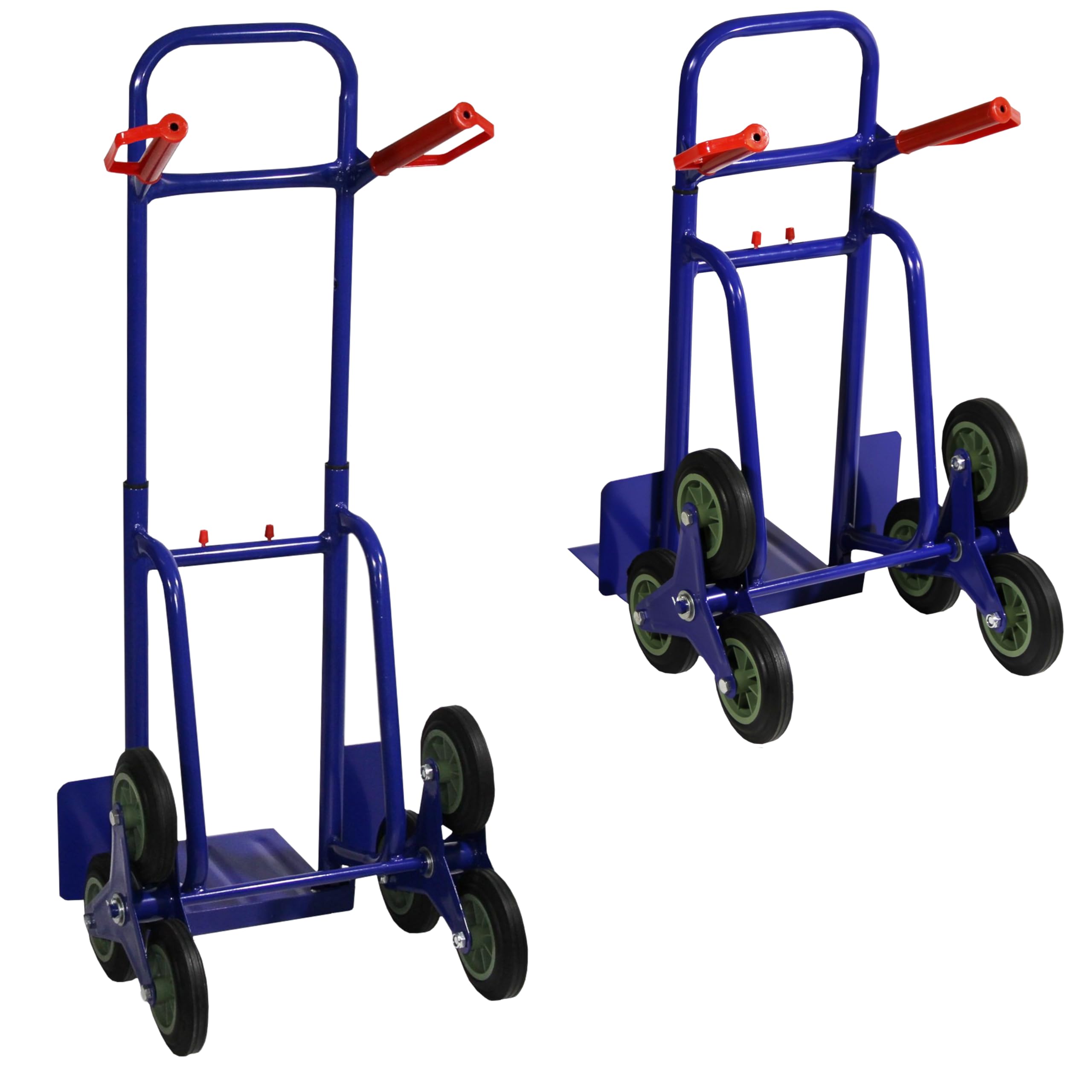 Treppenkarre Sackkarre klappbar höhenverstellbar 200 kg – Faltbare Transportkarre mit Hartgummireifen – robuste Karre T2