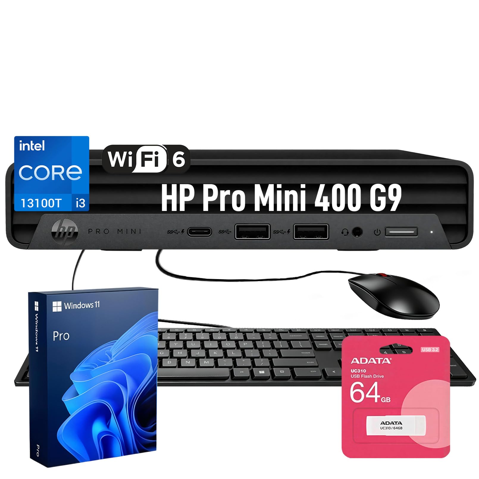 Amazon.com: HP ProDesk 400 Business MFF Desktop,Intel Core i3