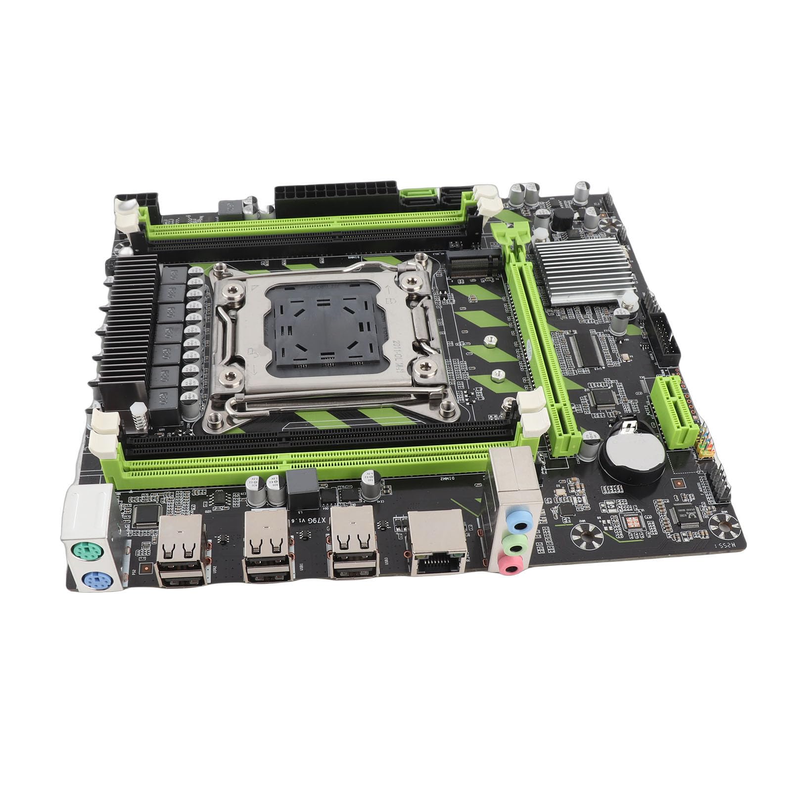 X79G Motherboard DDR3-Speicher M.2 Solid-State-Schnittstelle LGA 2011 DDR3 6xUSB2.0 2xSATA2.0 1xSATA3.0 Gigabit-Netzwerkkarte Vollplatine Festkondensator für den
