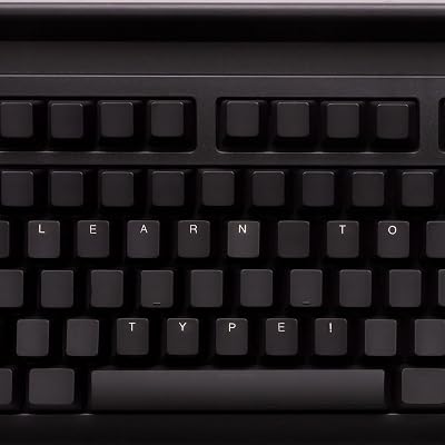 Learn to Type Keyboard; Typing Practice Show or Hide Keys; Blank Key Caps; Teach Students Touch Typing; Keyboarding Mechanical Training Tool; Better Than Covers or Skins [1]