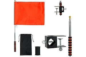 Orange Boat Flag 12x18 Inch Floating Boat Flag
