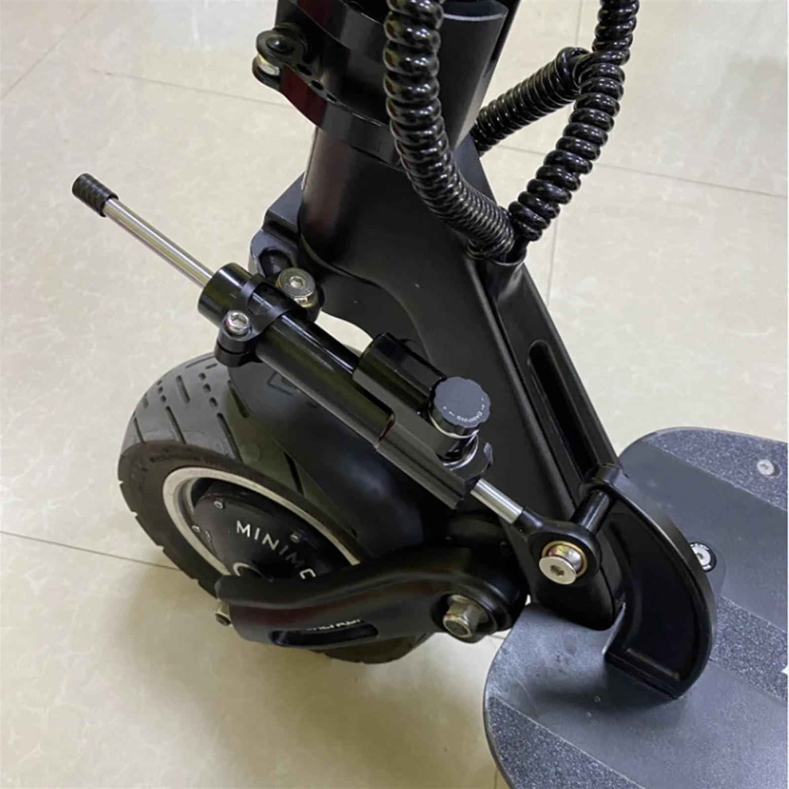 Kit d'amortisseur de stabilisation de Direction, Accessoires pour Scooter électrique Dualtron 3 et Thunder Amortisseur De Direction Moto(B)