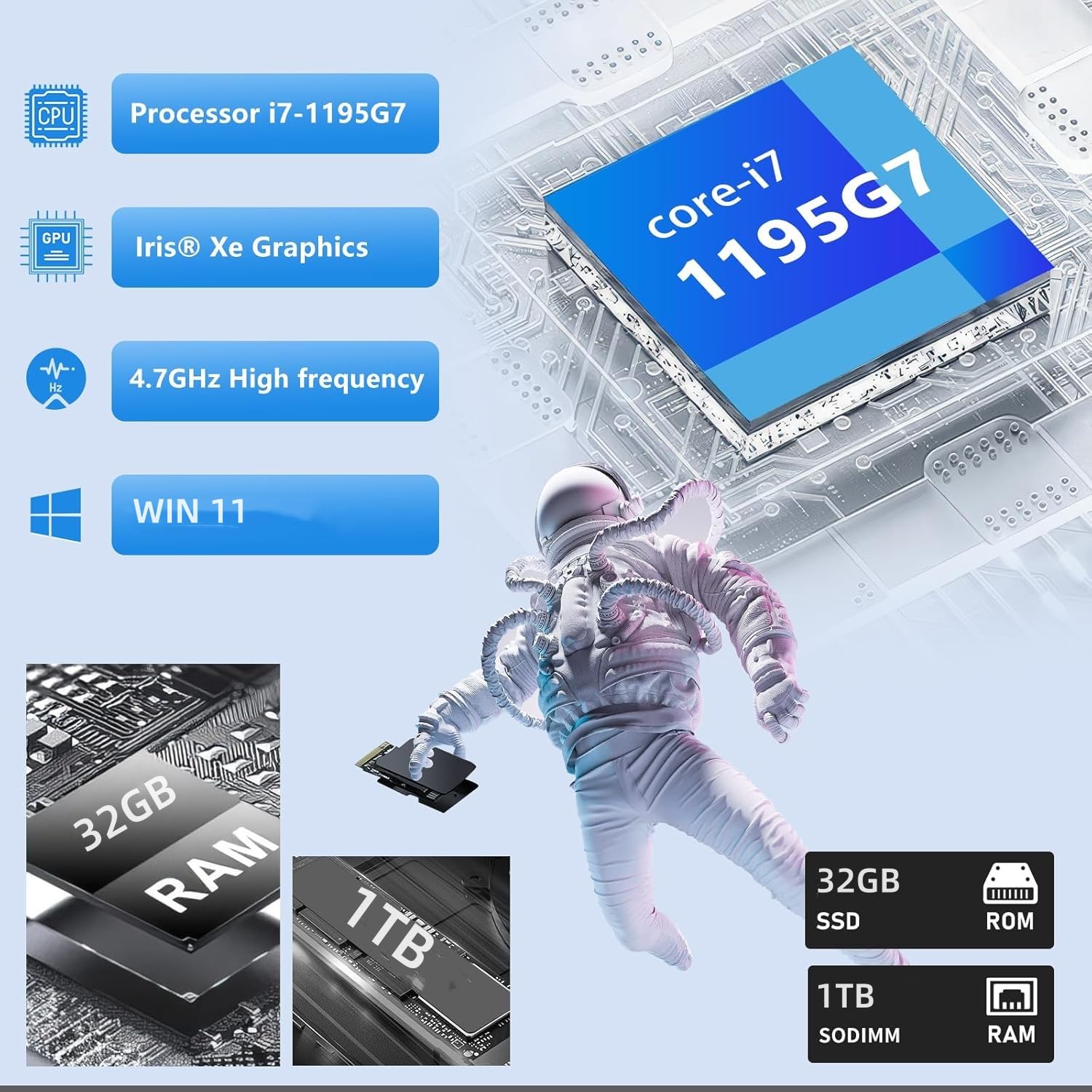 Amazon.com: KUU 15.6 Inch Laptop Computer, Gaming Laptop,Core i7