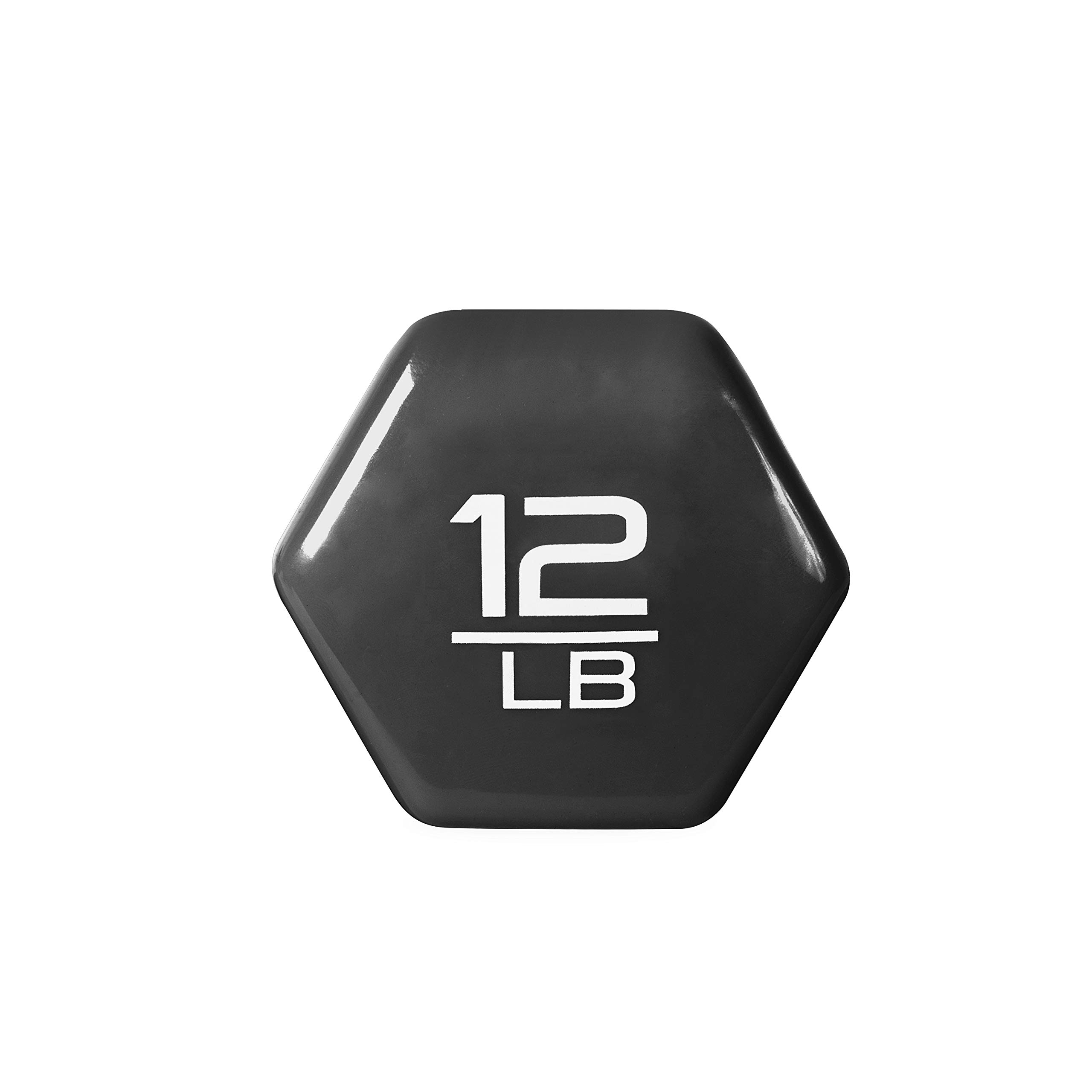 Cap Barbell Pojedyncza hantla pokryta winylem, 3,5 kg, ciemnoszara