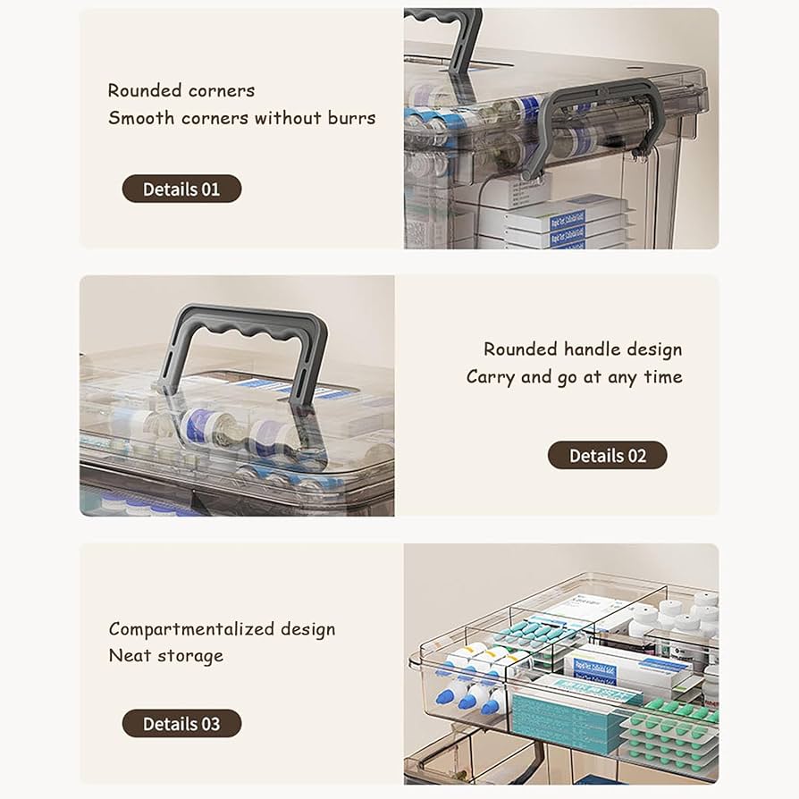 Amazon.com: KALWEL,Medication Organizer,Medicine Organizer