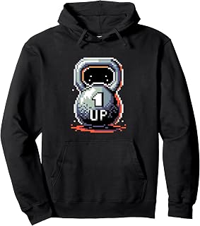Kettlebell Dumbell Workout Funny Pullover Hoodie