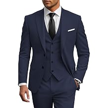 Mens Suits 3 Piece Slim Fit Wedding Suits for Men Formal Business Suit Party Prom Tuxedo