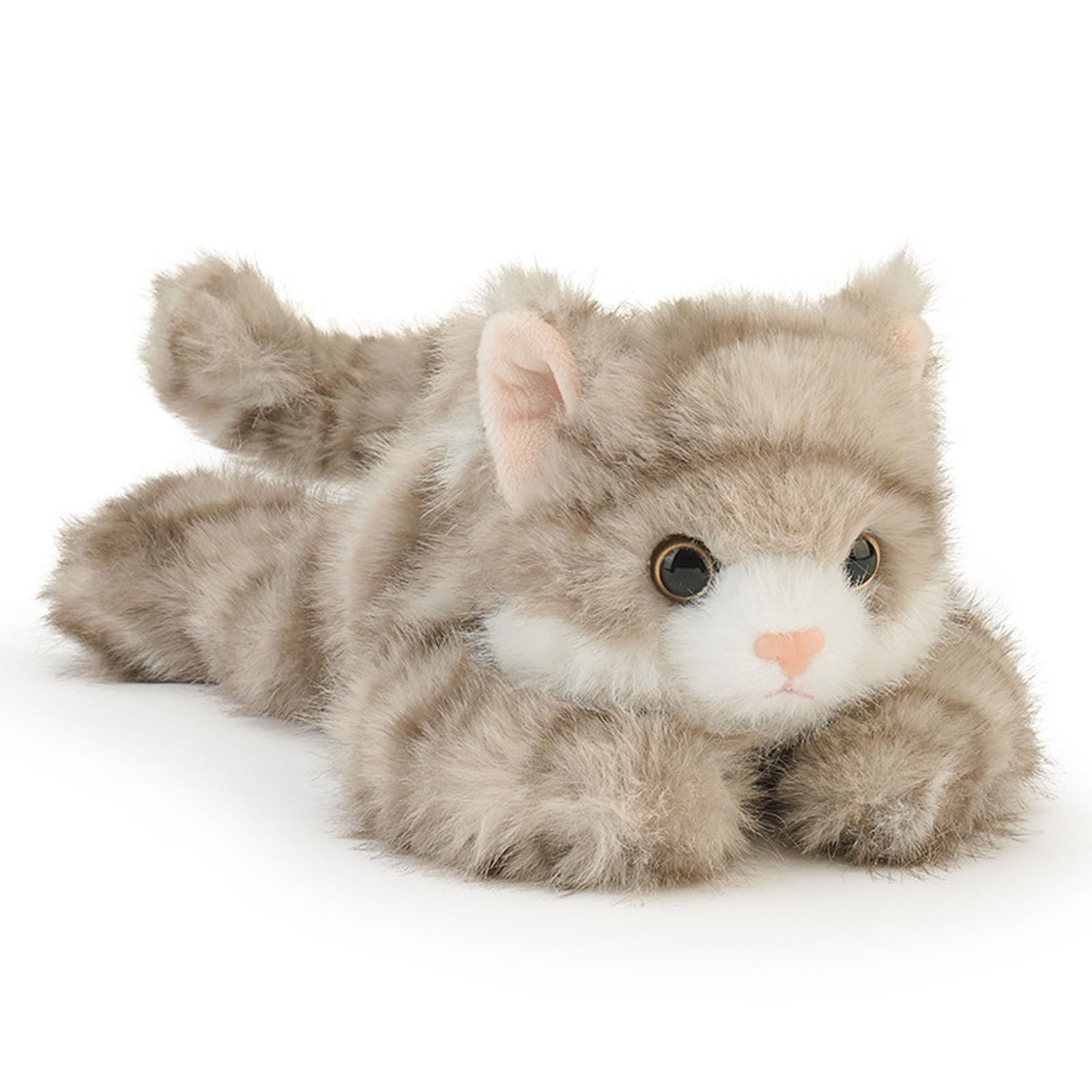 Cat Teddy, Tabby Cat Plush, Cute Soft Plushies Gifts for Kids & Adult