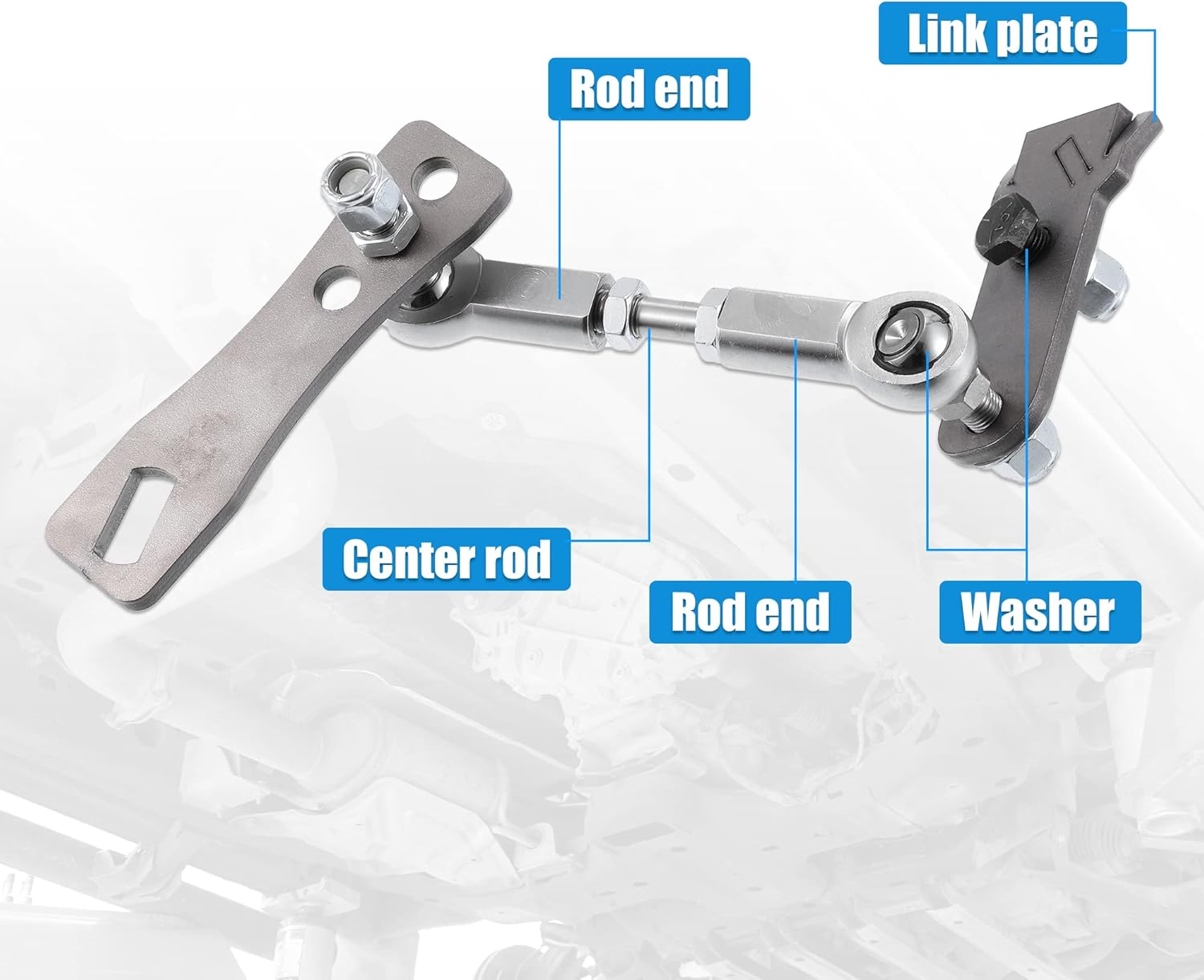 X AUTOHAUX Manual Transfer Case Linkage Kit for Jeep Cherokee XJ 1986-2001 Transfer Case Shift Linkage Replacement