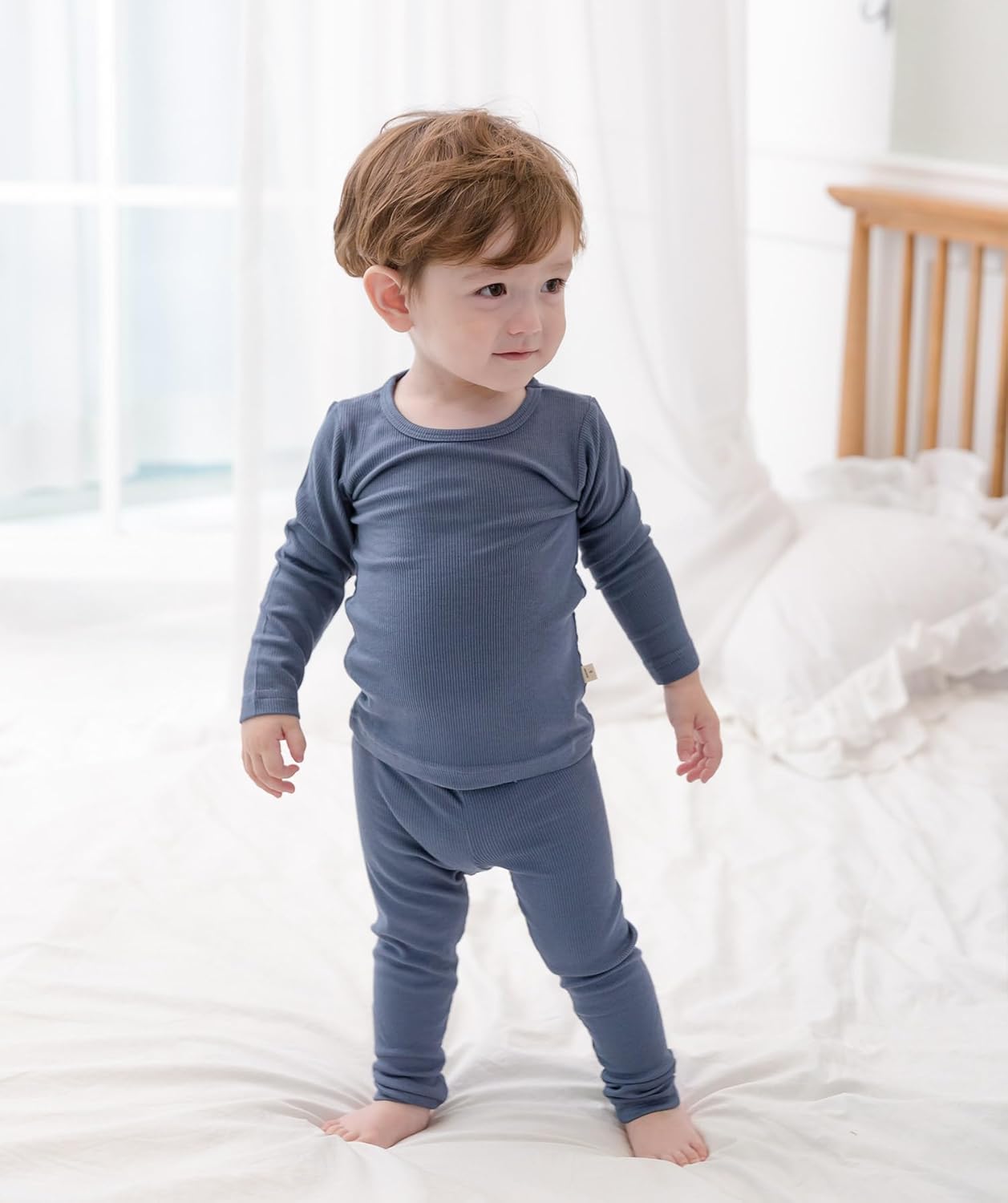 AVAUMA Baby Boys Girls Pajama Set Kids Toddler Snug fit Ribbed Sleepwear pjs for Daily Life Style - Image 2