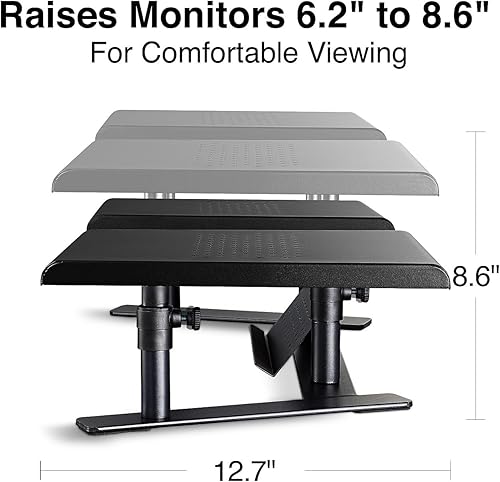 Miniatura 3 de STAPLES 2658099 Soporte ajustable para monitor dual (51230)