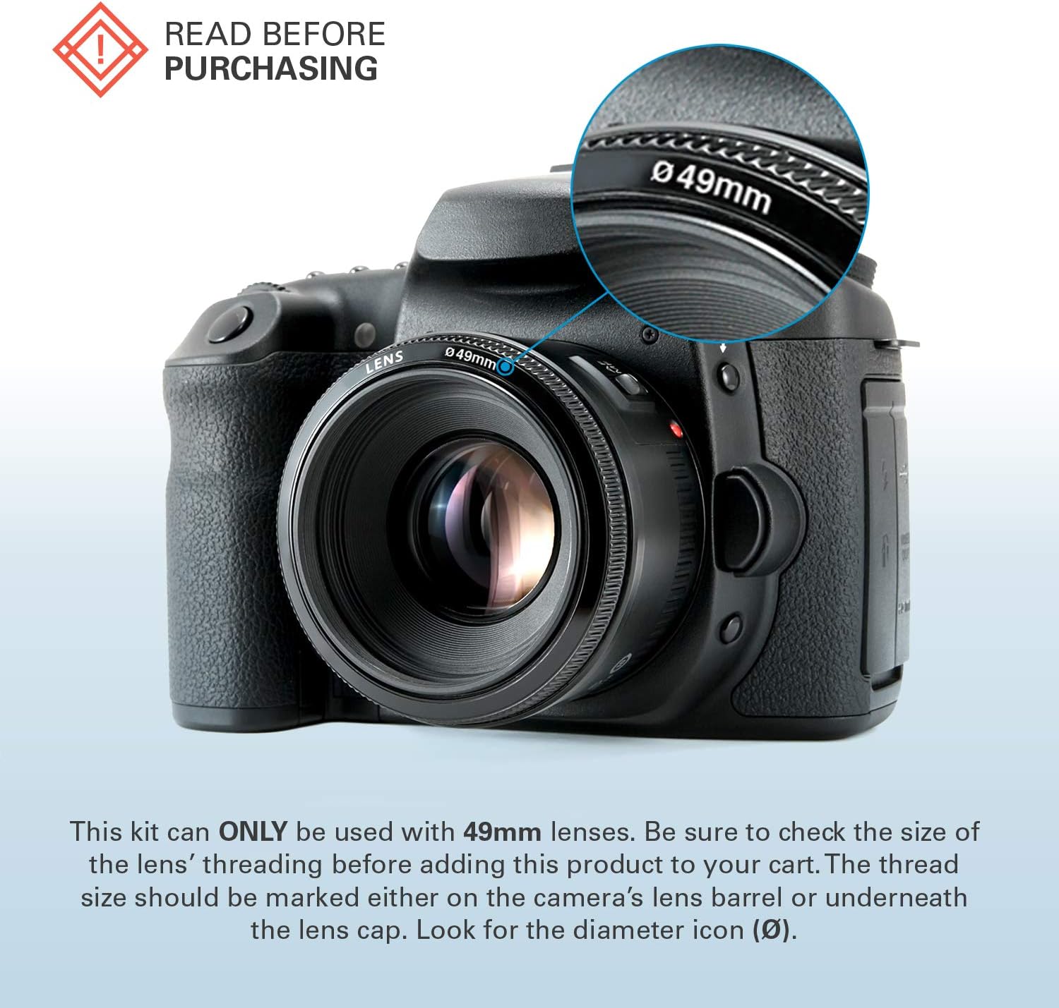 Polaroid Optics 49mm Infrared Filter [X-Ray Effect] – IR720 Removes Most Visible Light Below & Above 720nm Wavelength- Compatible w/ All Popular Camera Lens Models