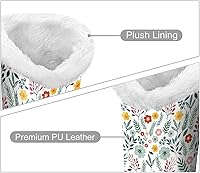 Vista 2 de Fintie Soporte para anteojos forrado de felpa con base magnética, estuche de cuero vegano prémium para lentes