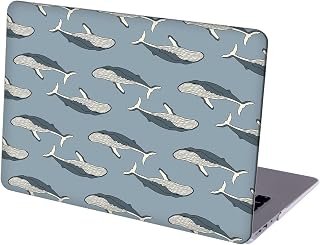Compatible with MacBook Air 15.3-inch, Hard Shell Case with Keyboard Cover and Screen Protector (A2941, M2 Chip / A3114, M3 Chip / A3241, M4 Chip, 2023-2025 Release) - Gray Whale MD8073