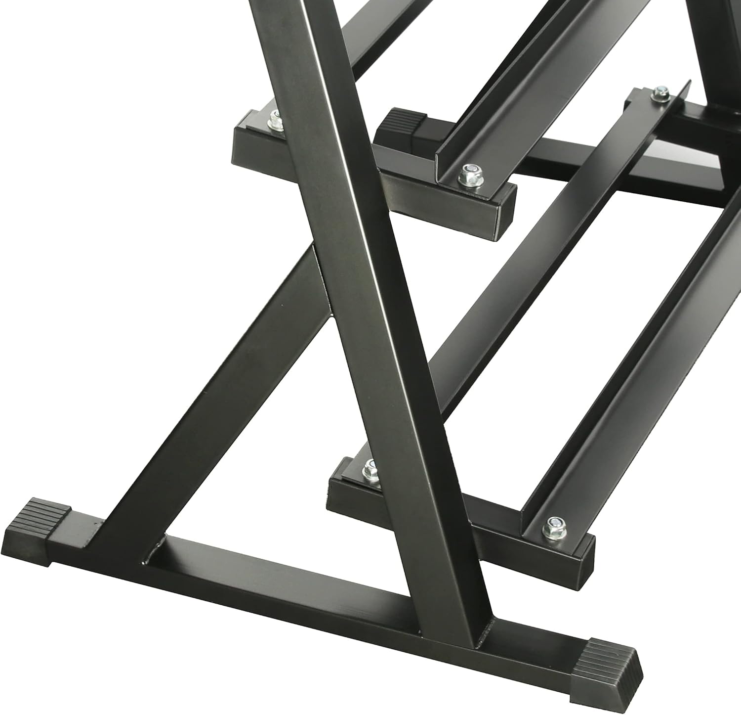 Zoomster 3 Tier Dumbbell Rack Stand for Home Gym, Weight Rack for Dumbbells Weight Storage Organizer : Sports & Outdoors