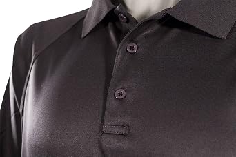 LAPG Men's Operator Tactical Performance Polo Shirt, Short Sleeve Anti-Wrinkle Lightweight Uniform Polo Shirt for Men