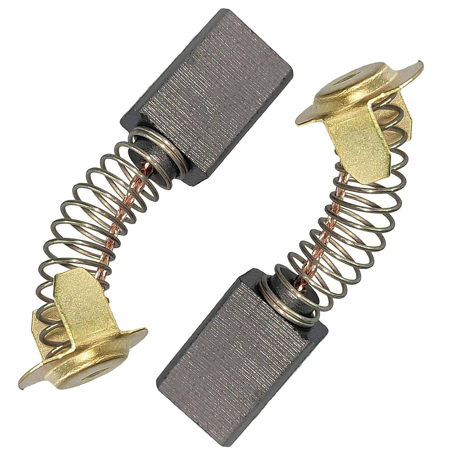 7mm x 11mm x 18mm/0.2" x 0.4" x 0.7" Motor Carbon Brushes Electrical Drill Grinder Replacement Part 999043 (20Pcs））
