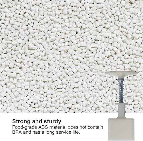 Miniatura 2 de CHICIRIS Pastel de luna, moldes de pastelería, 1.76 oz de prensa manual para galletas de postre con 4 sellos para cocina