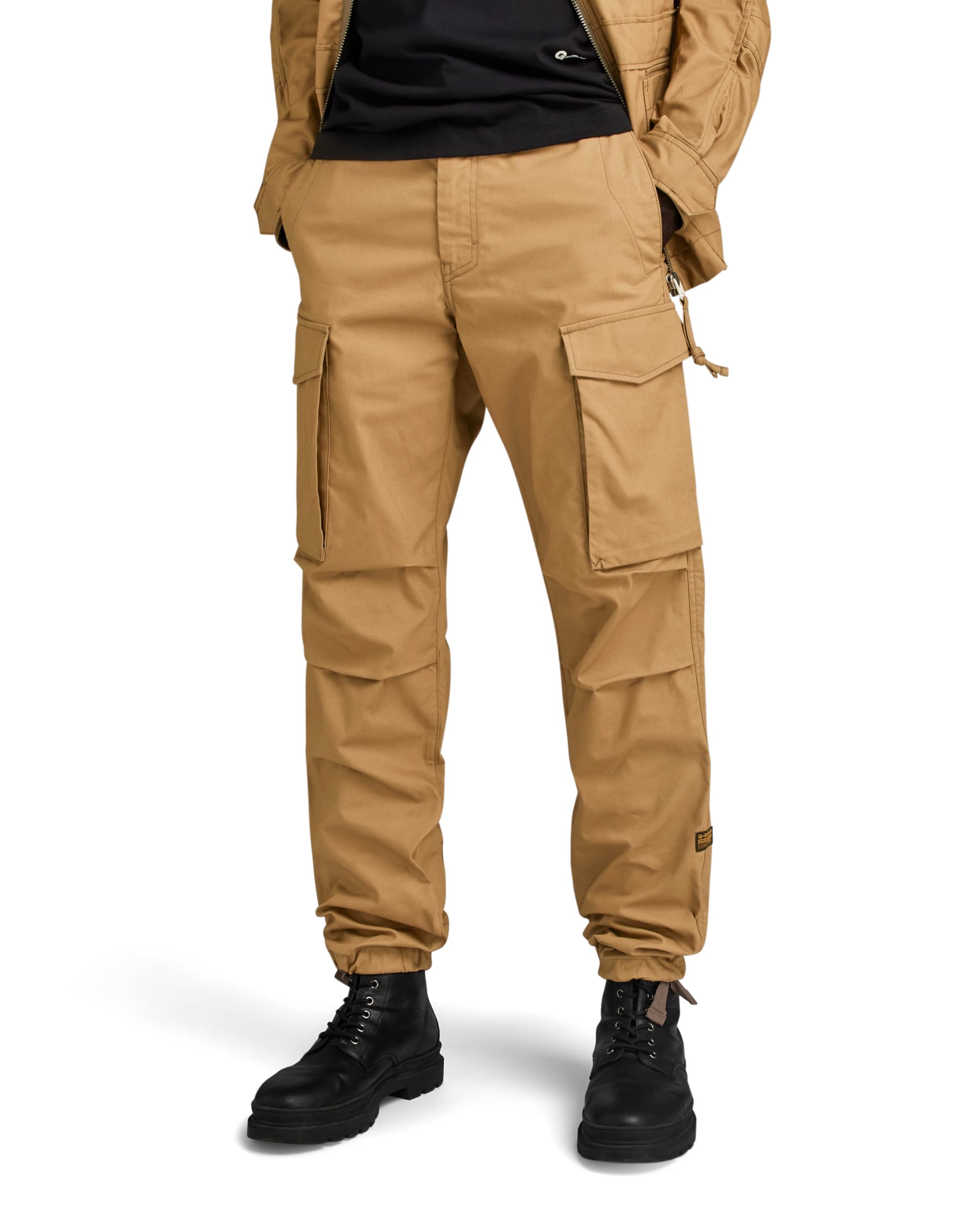 G-Star Men's Brown (Dk Fawn D24309-D387-7172) Core Regular Cargo Pants, 34W / 32L