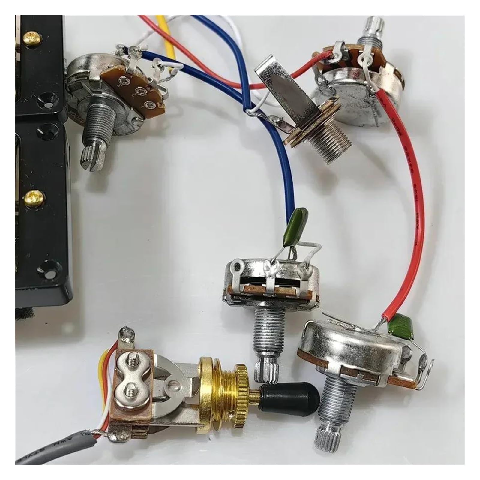 Przetwornik Alnico 1C Z Wiązką Przewodów I Potencjometrem Do Gitar Elektrycznych Wiązka Elektryczna Do Gitary