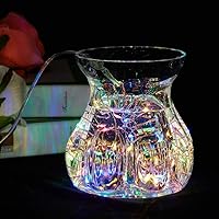 Vista 5 de Paquete de 12 tiras de luces LED de luna de 6.6 pies, 20 micro luces LED en alambre de cobre plateado (pilas incluidas) para centro de mesa de boda