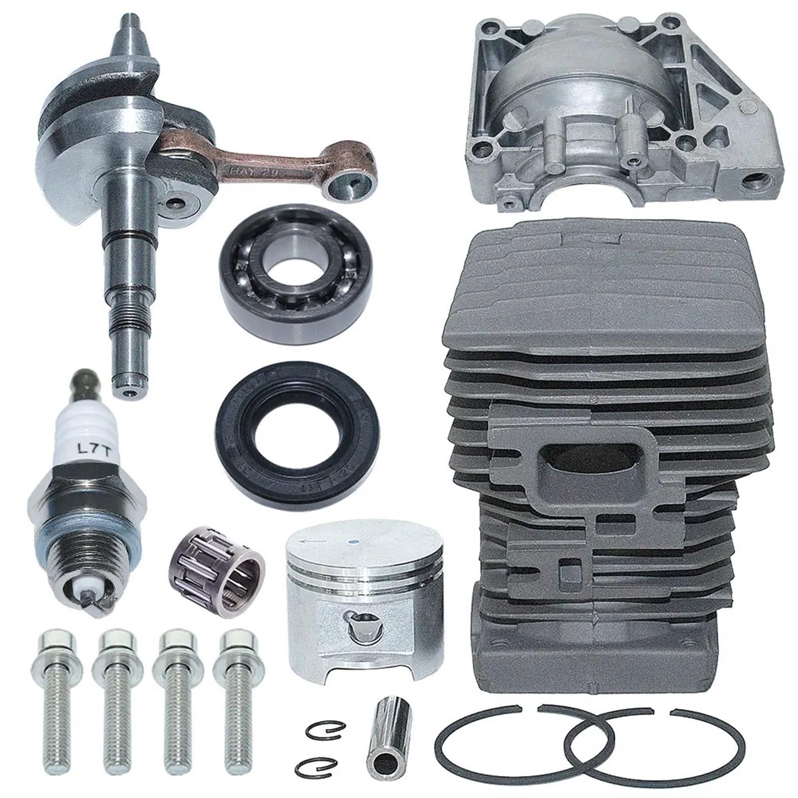 Zestaw cylindra do tuningu Zestaw tłoka cylindra wał korbowy z wymianą świecy zapłonowej pasuje do Stihl MS390 MS290 MS310 029 039