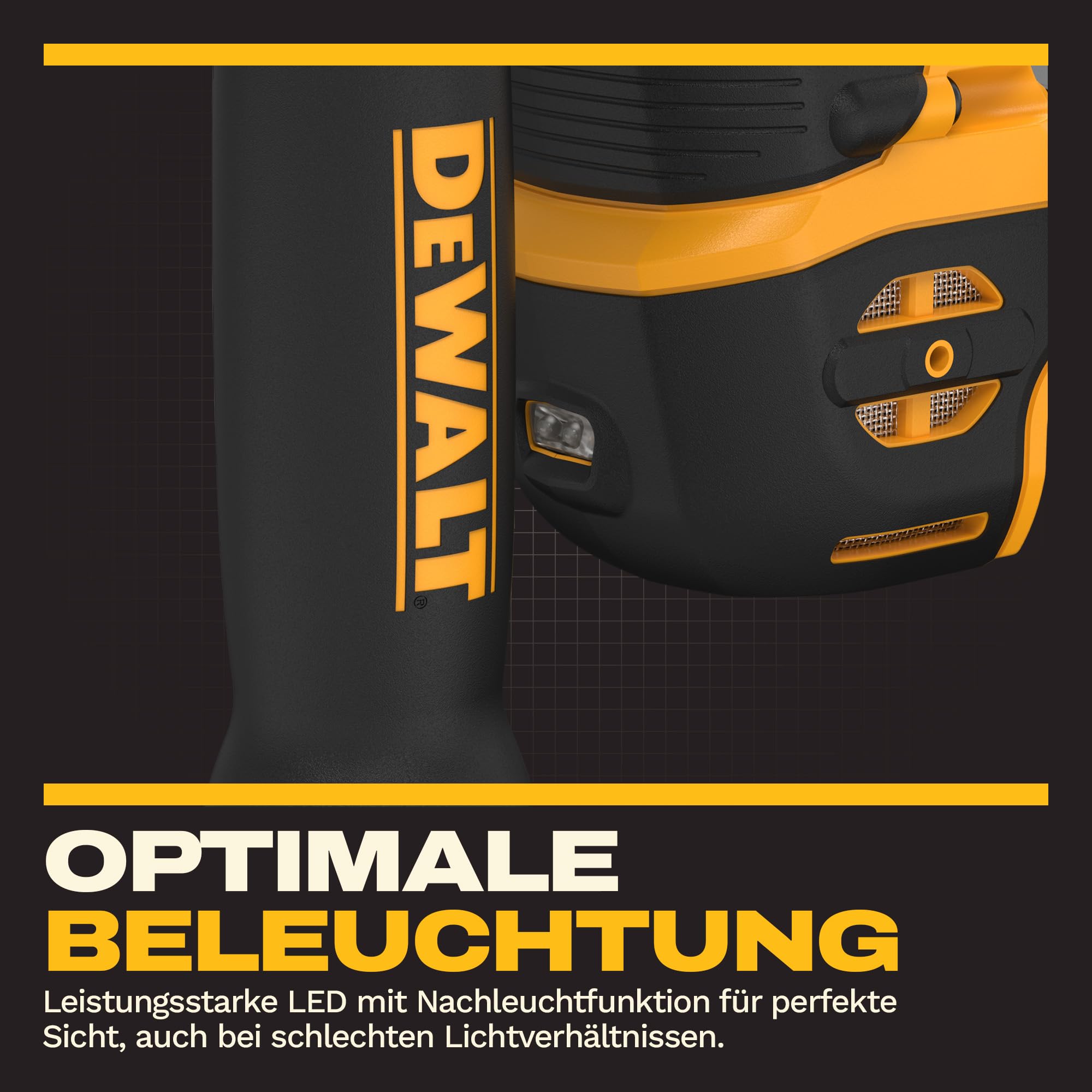 DEWALT 18-V-Schlagbohrmaschine XR SDS PLUS 16 mm, Nur Gerät, DCH172N-XJ
