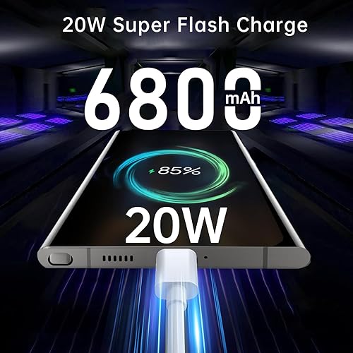 Miniatura 5 de Teléfonos celulares C24 Ultra desbloqueados Smartphone Android 13 Teléfonos 8+256GB6.8 "Pantalla HDDual SIM108MP+48MP Cámara6800 mAhPluma