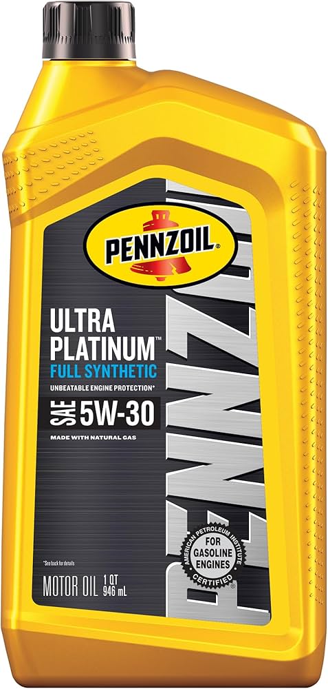 Amazon | Pennzoil 550038320 Ultraプラチナ5 W-30 Full Synthetic