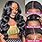Hedy 10A Glueless Human Hair Wigs for Women 180 Density HD Transparent Body Wave Wear and Go Glueless Wigs Human Hair Pre Plucked Pre Cut HD Lace No Glue Natural Black 26 Inch