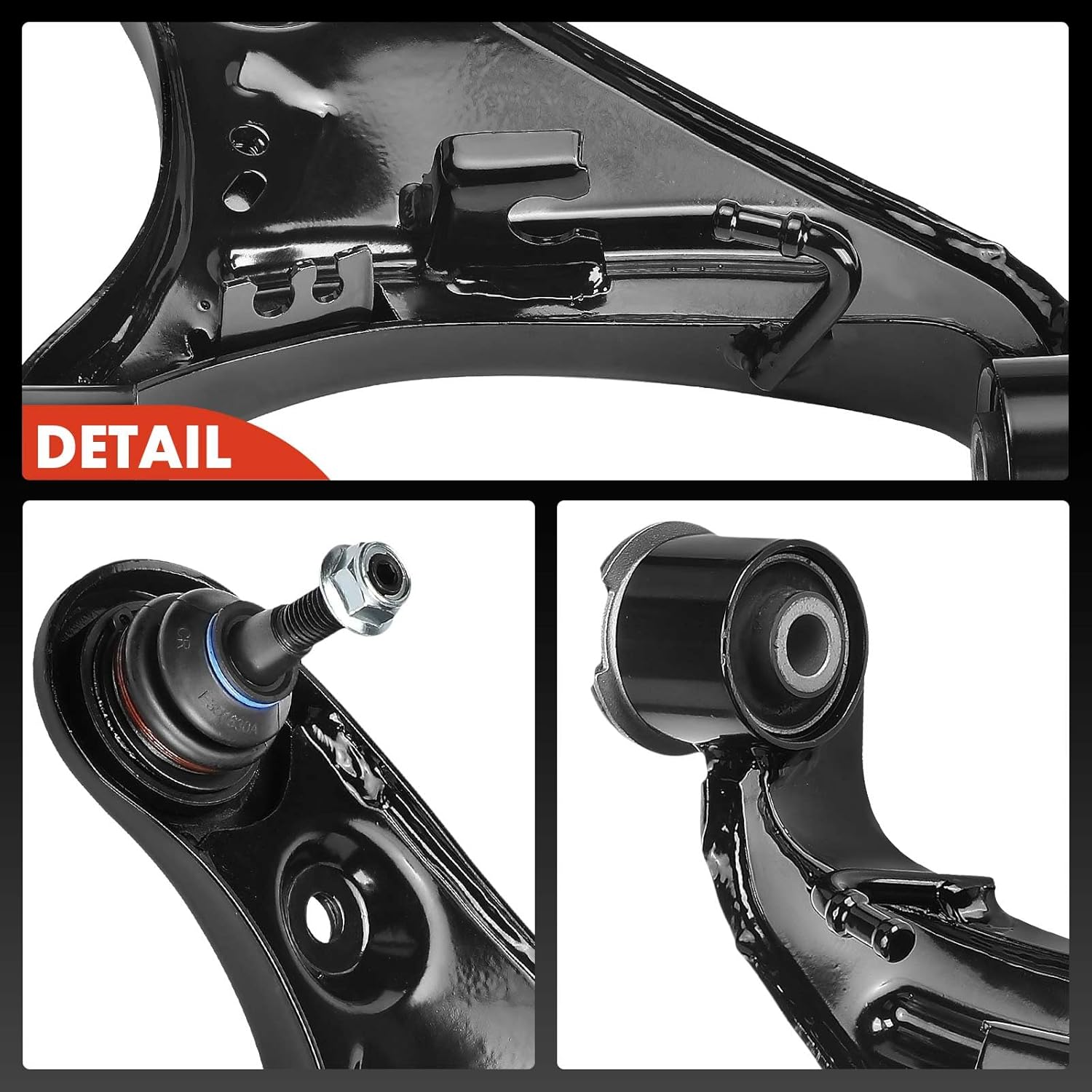 A-Premium Front Left Upper Control Arm, with Ball Joint & Bushing, Compatible with Land Rover LR4 2010-2016