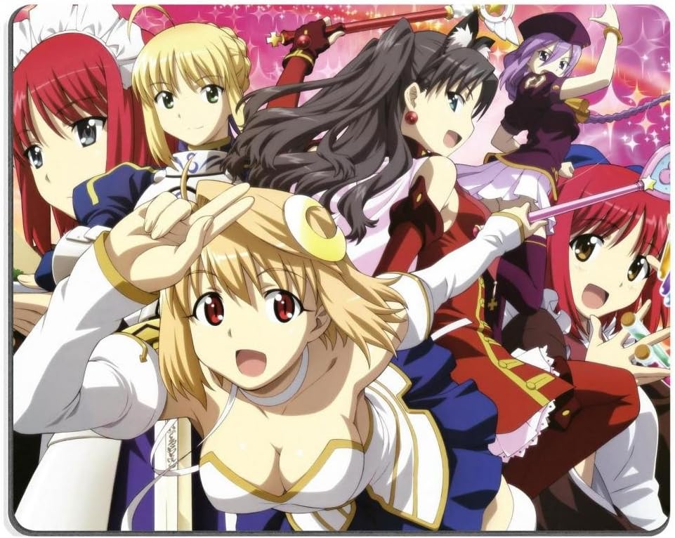 Fate Stay Night Zero 44 Melty Blood Arcueid Rin Saber Shion Hisui Kohaku Type Moon Anime Game Gaming Mouse Pad Amazon Co Uk Computers Accessories