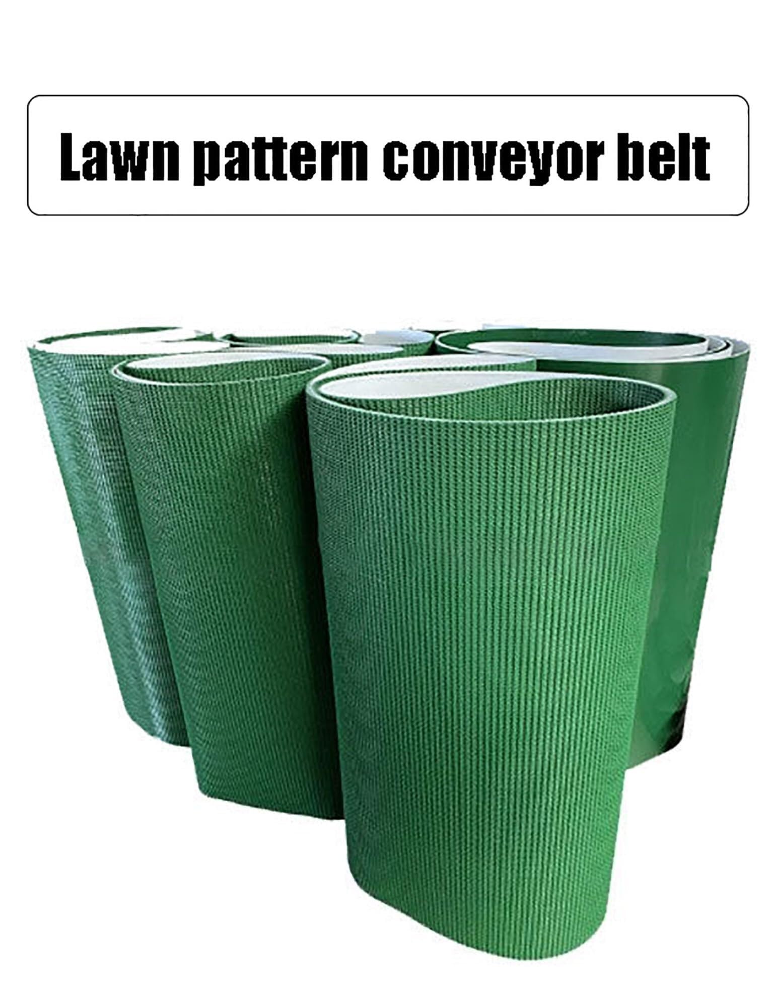 Nastro trasportatore in PVC ad alte prestazioni di ricambio per sistemi di pulegge a benna Ideale per fabbriche industriali Trasporto e materiali HandliApplicats