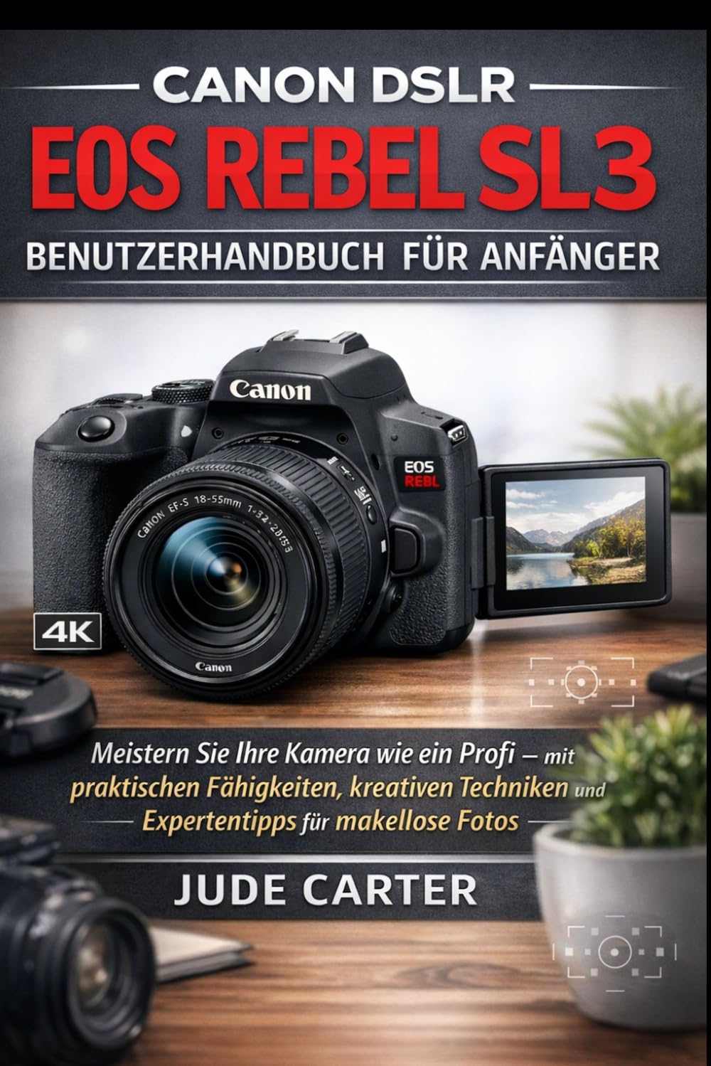 CANON DSLR EOS REBEL SL3 BENUTZERHANDBUCH FÜR ANFÄNGER: Meistern Sie Ihre Kamera wie ein Profi – mit praktischen Fähigkeiten, kreativen Techniken und ... makellose Fotos (Tech Tales for Beginners)