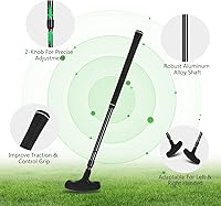 Vista 4 de Putter de golf, palos de golf para hombres y mujeres, mini putter, juego de palos de golf, juego de golf en cubo, putters de dos vías incluye
