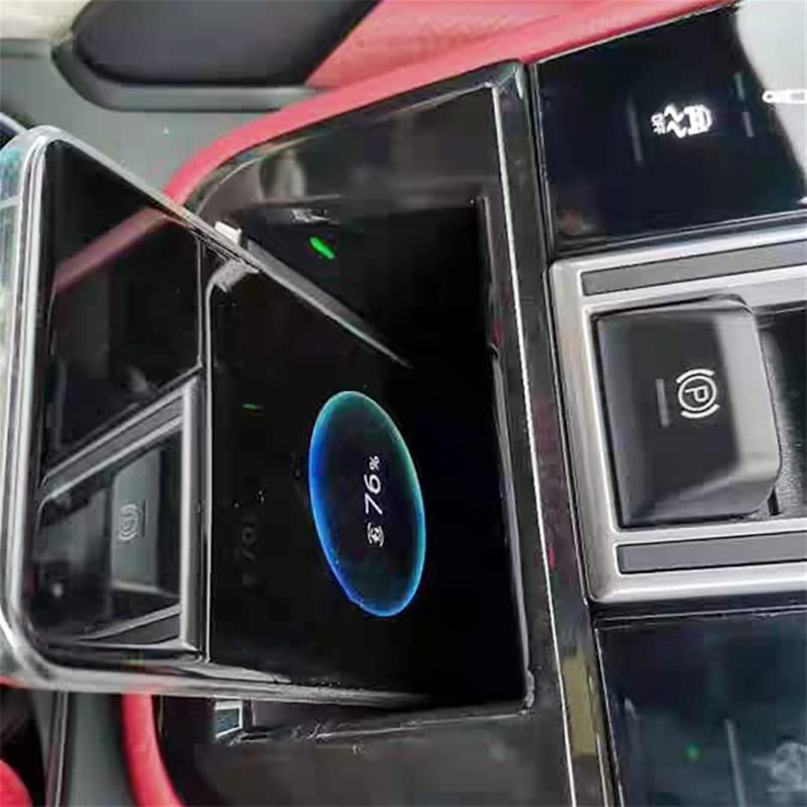 15W szybka samochodowa bezprzewodowa ładowarka QI ładujący uchwyt na telefon etui z funkcją ładowania, dla Porsche, dla CAYENNE, akcesoria 2015-2021 Bezprzewodowa ładowarka samochodowa