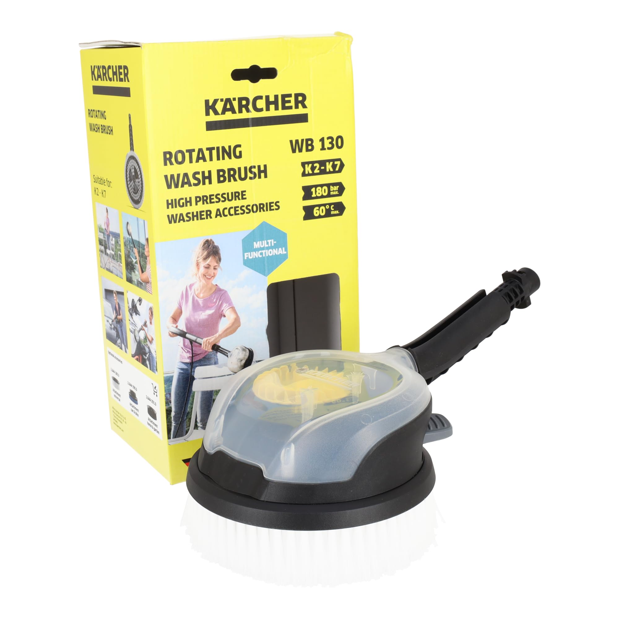 Brosse rotative nettoyeur Karcher pour l'entretien auto et maison