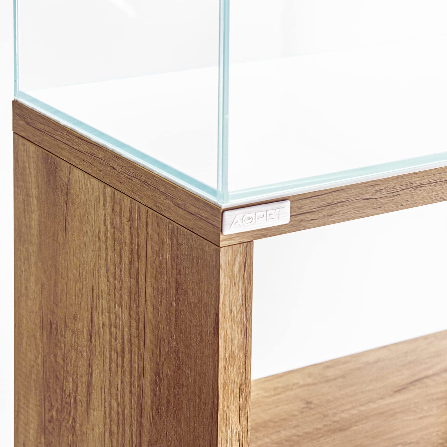 AQPET Cabinet Nature 60 Support pour Aquariums Effet Bois Naturel 60 x 30 x 83 h