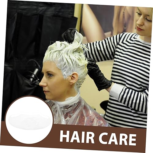 Miniatura 7 de PartyKindom 50Pcs Transparent Hair Cutting Eye Shield Visor Durable Makeup Protector for Salon and Home Use Eye Protection Shields for Hair Styling