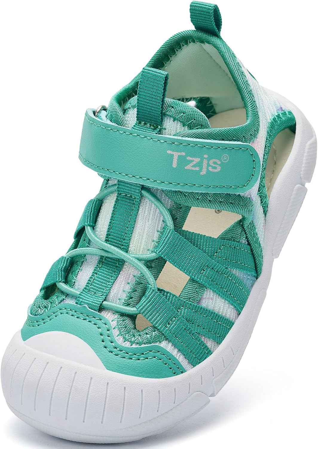 TZJS Boys Girls Water Shoes Kids Lightweight Beach Sport Sandals Breathable Quick Dry Swimming Sandals for Toddler