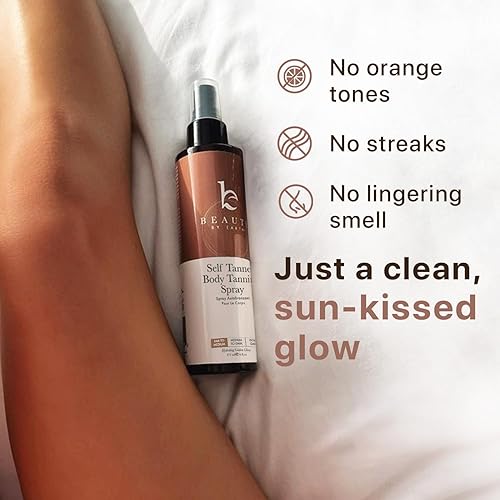 Miniatura 3 de Aerosol autobronceador, fabricado en Estados Unidos con ingredientes naturales y orgánicos, secado rápido en aerosol para piel pálida, spray de