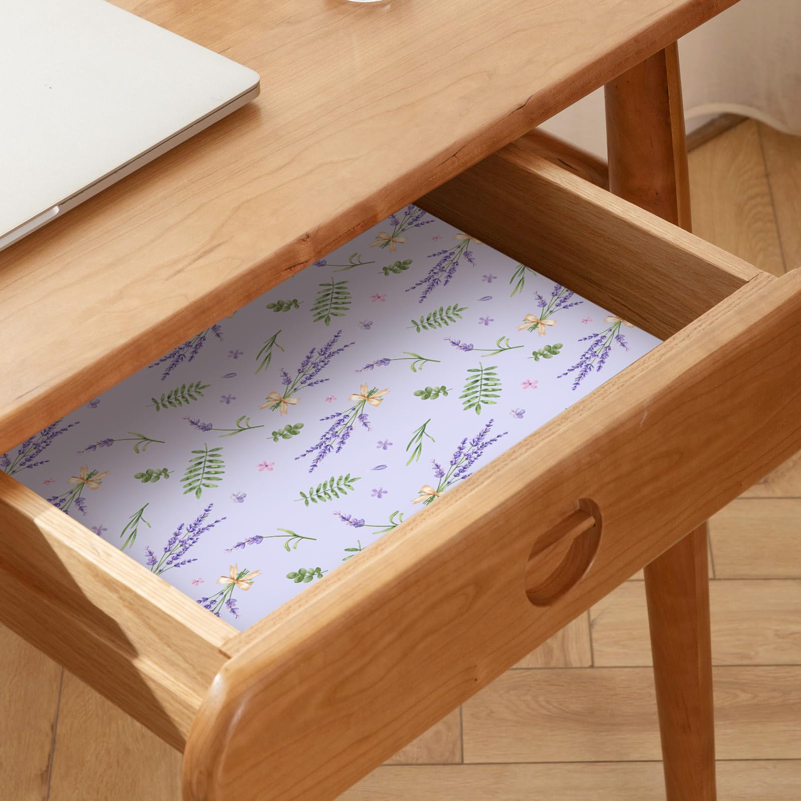 Carta Profumata per Cassetti, Profumi di Talco per Bambini, Profumo di Lino e Lavanda Carta Profumata per Armadi per Profumare i Vestiti e Decorare i Mobili, 36.5 * 50 cm