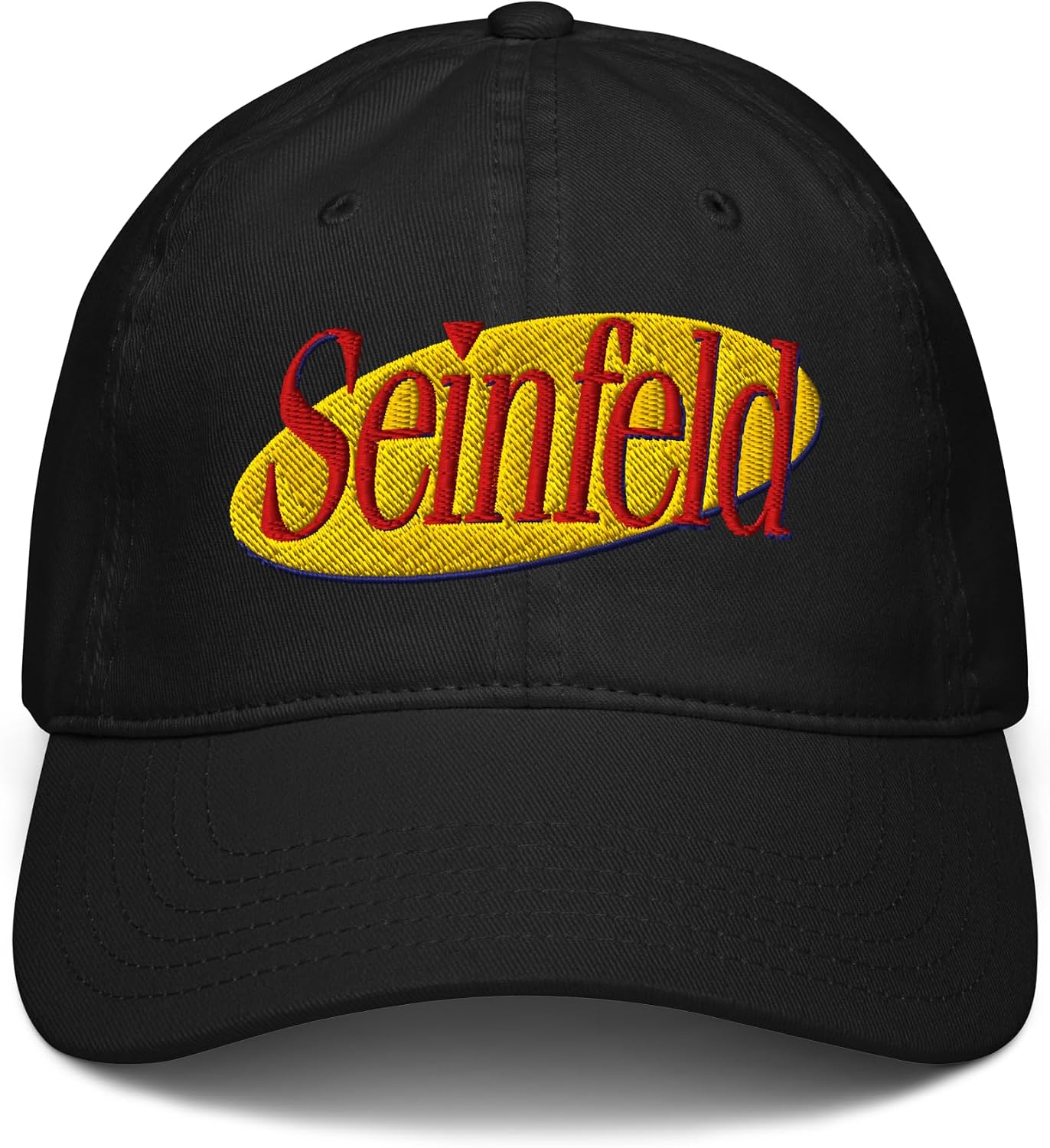 Seinfeld Logo Adjustable Baseball Hat image 2