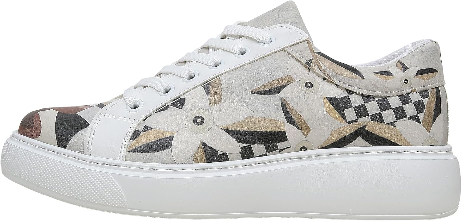 DOGO Wedge Platform Sneakers for Women - Handmade Vegan Leather, Unique Chunky Sneakers - Image 6