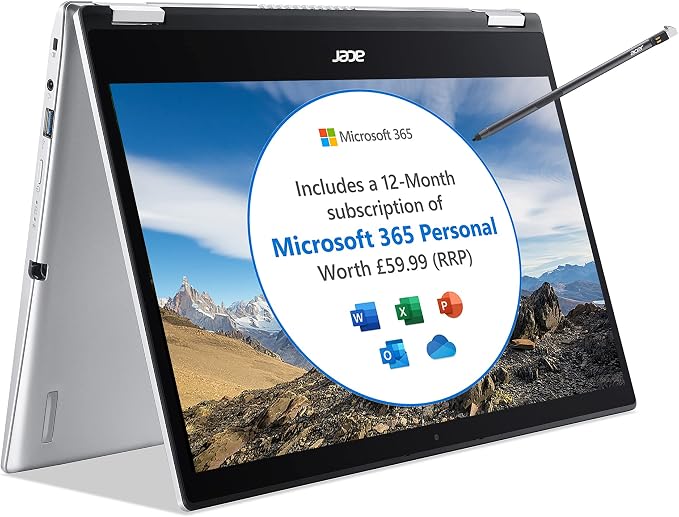 Acer Spin 1 SP114-31N 14 inch Convertible Laptop - (Intel Pentium N6000 ...