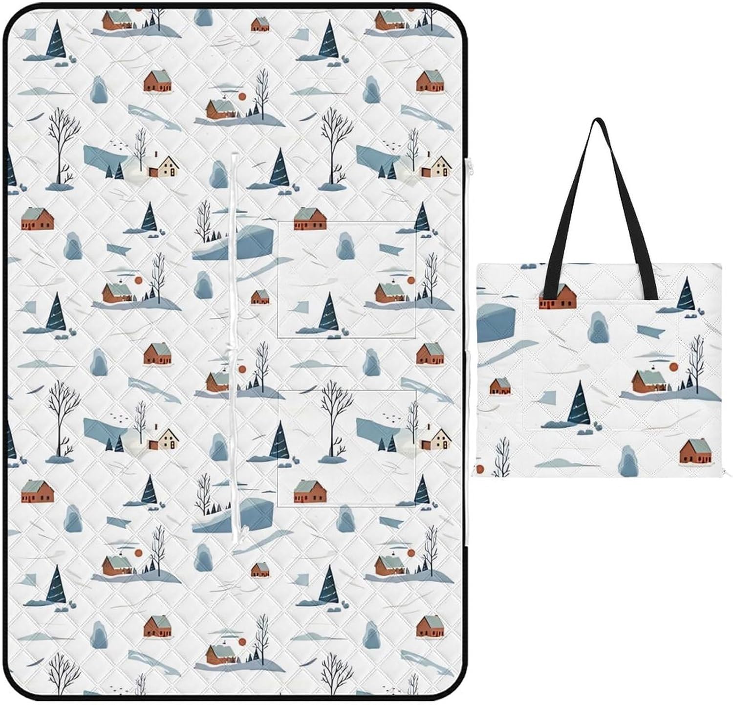 ピクニックシート ぷりんと ピクニックマット キャンプマット ピクニック テントマット お手入れ簡単 防水 防汚 持ち運び便利 イン