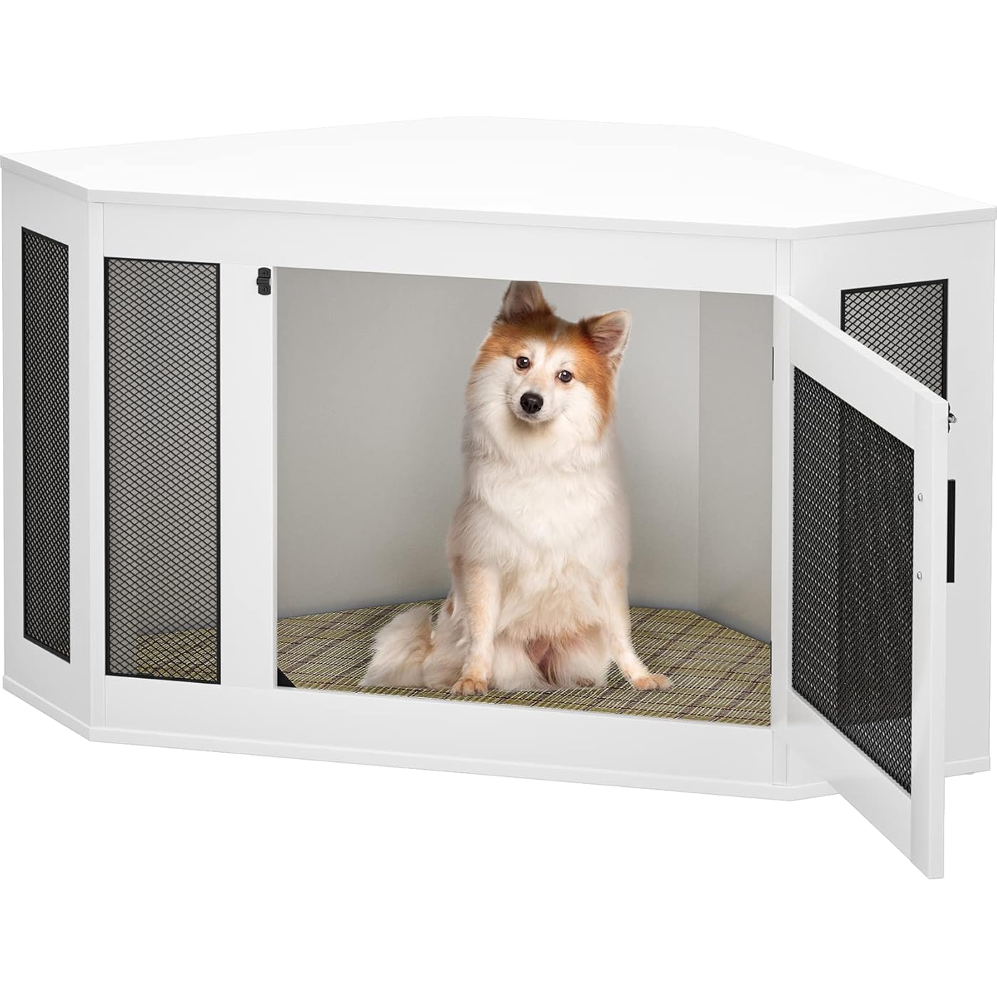 Eagle Furniture Medium Corner Dog Crate Credenza atelieryuwa.ciao.jp